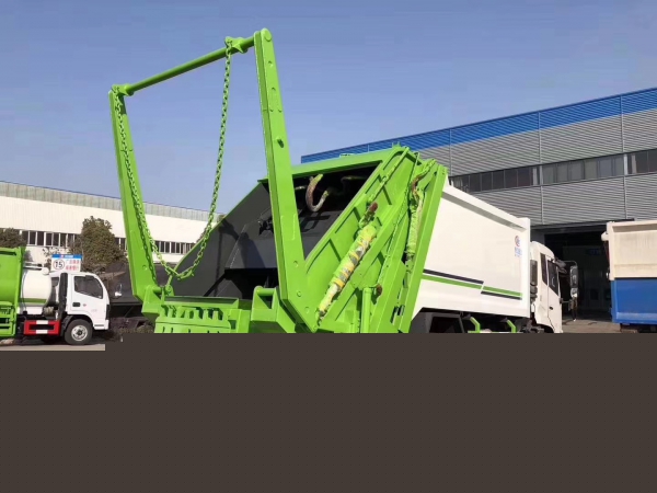 國(guó)六東風(fēng)天錦14方壓縮垃圾車(chē)